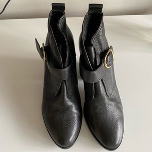 COLE HAAN Leather Booties